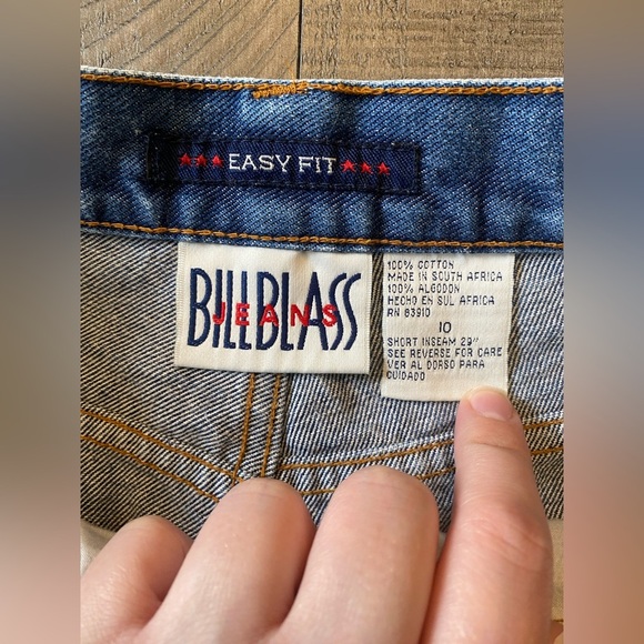 Bill Blass Easy Fit mom style vintage jeans 100% cotton - Picture 3 of 6